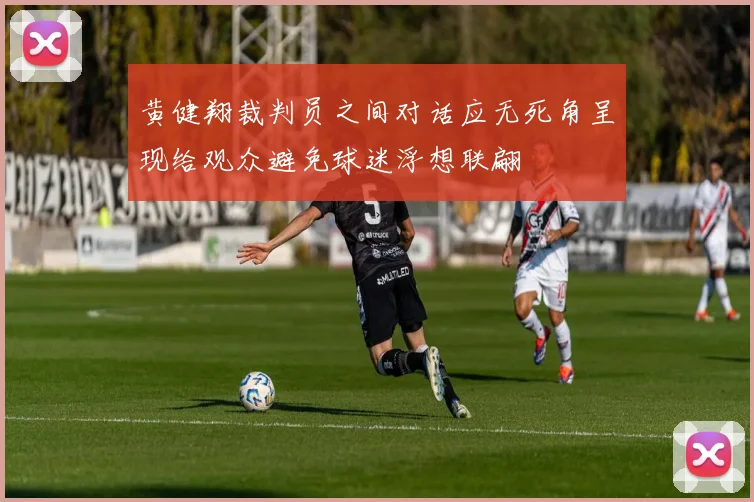 黄健翔裁判员之间对话应无死角呈现给观众避免球迷浮想联翩